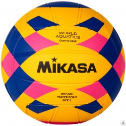 BALÓN WATERPOLO MIKASA COMPETICIÓN OFICIAL WP550C men, con agarre mejorado, cámara de butilo antifugas y fabricación ecológica